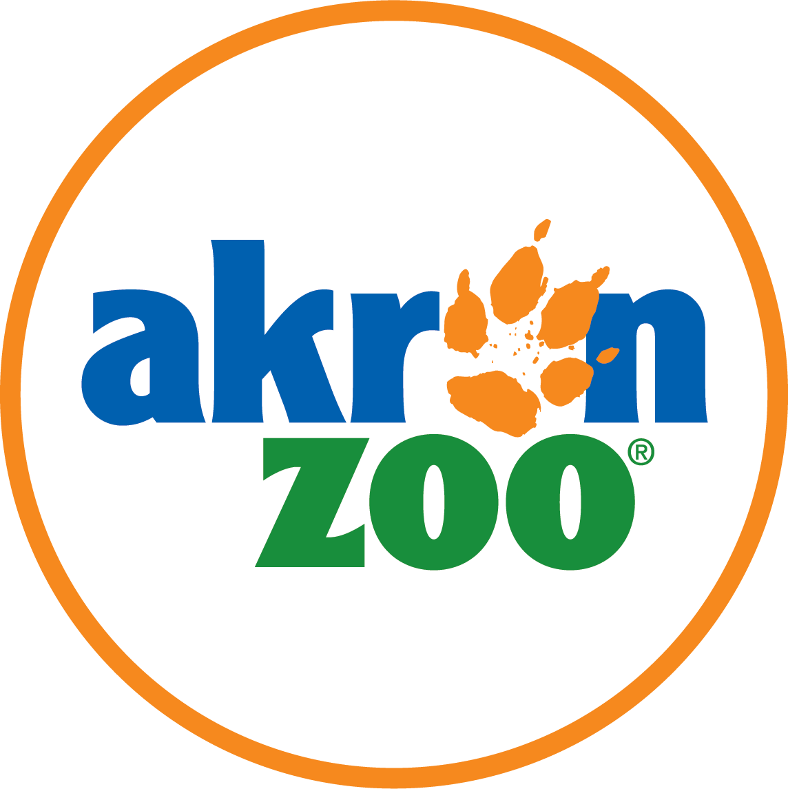 the Akron Zoo logo